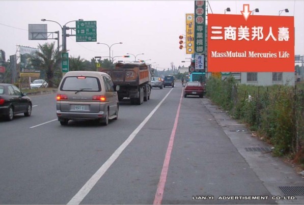 Q-0026廣告鐵架塔-屏東縣南州鄉壽元村勝利路2-9號-近南二高南州交流道廣告看板